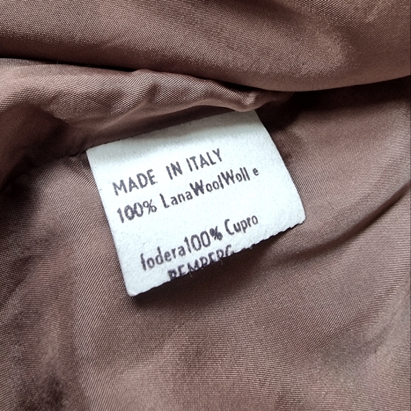 Valentino Miss V. Vintage Made In Italy 100% Wool Lined Tweed Blazer Jacket - Picture 6 of 10